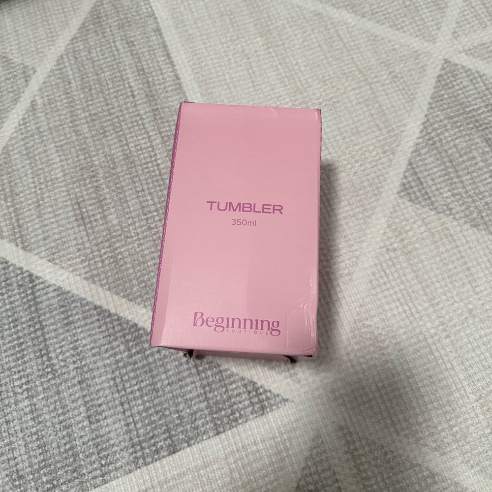 BEGINNING BOUTIQUE - NWT Love You Lots Reusable Tumbler - Picture 3 of 5